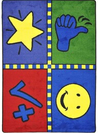 Joy Carpets Kid Essentials Motivation Mat Multi